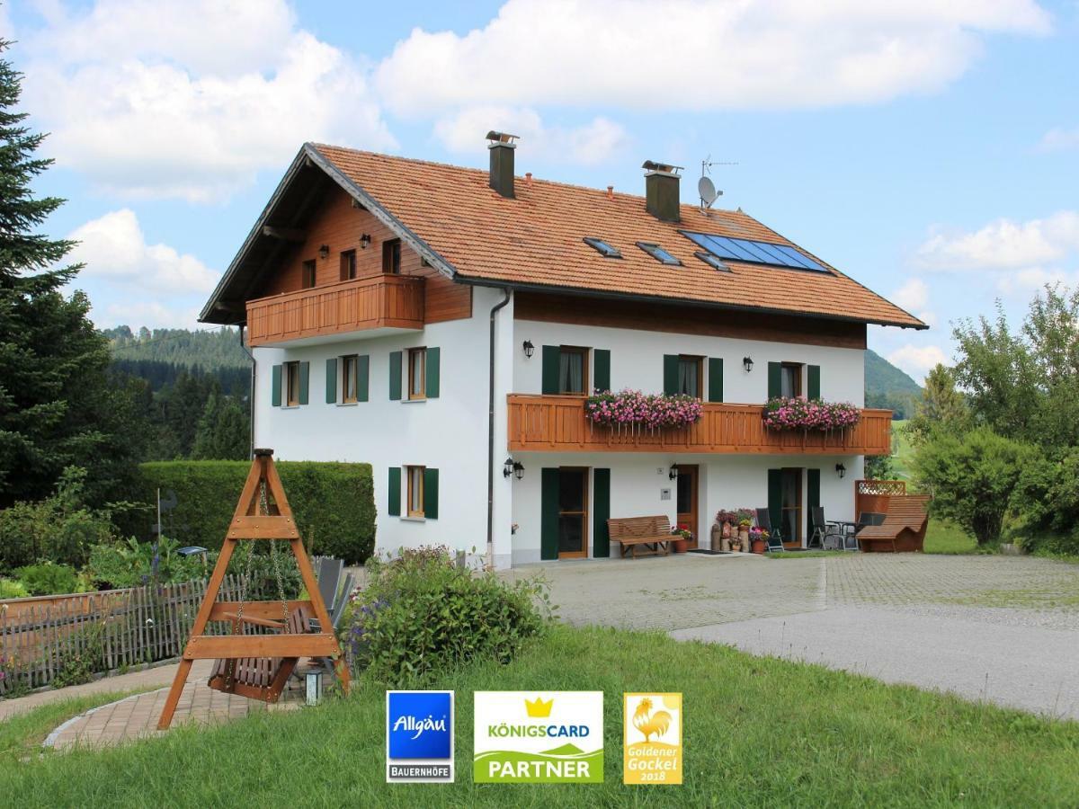 Апартаменты Ferienhof Hefele Хопферау Экстерьер фото
